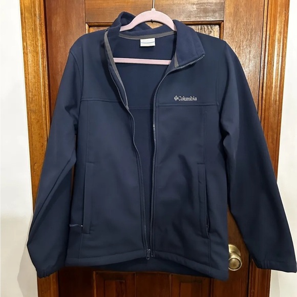 Columbia Blue Lightweight Jacket Size Small Preloved - Picture 3 of 7